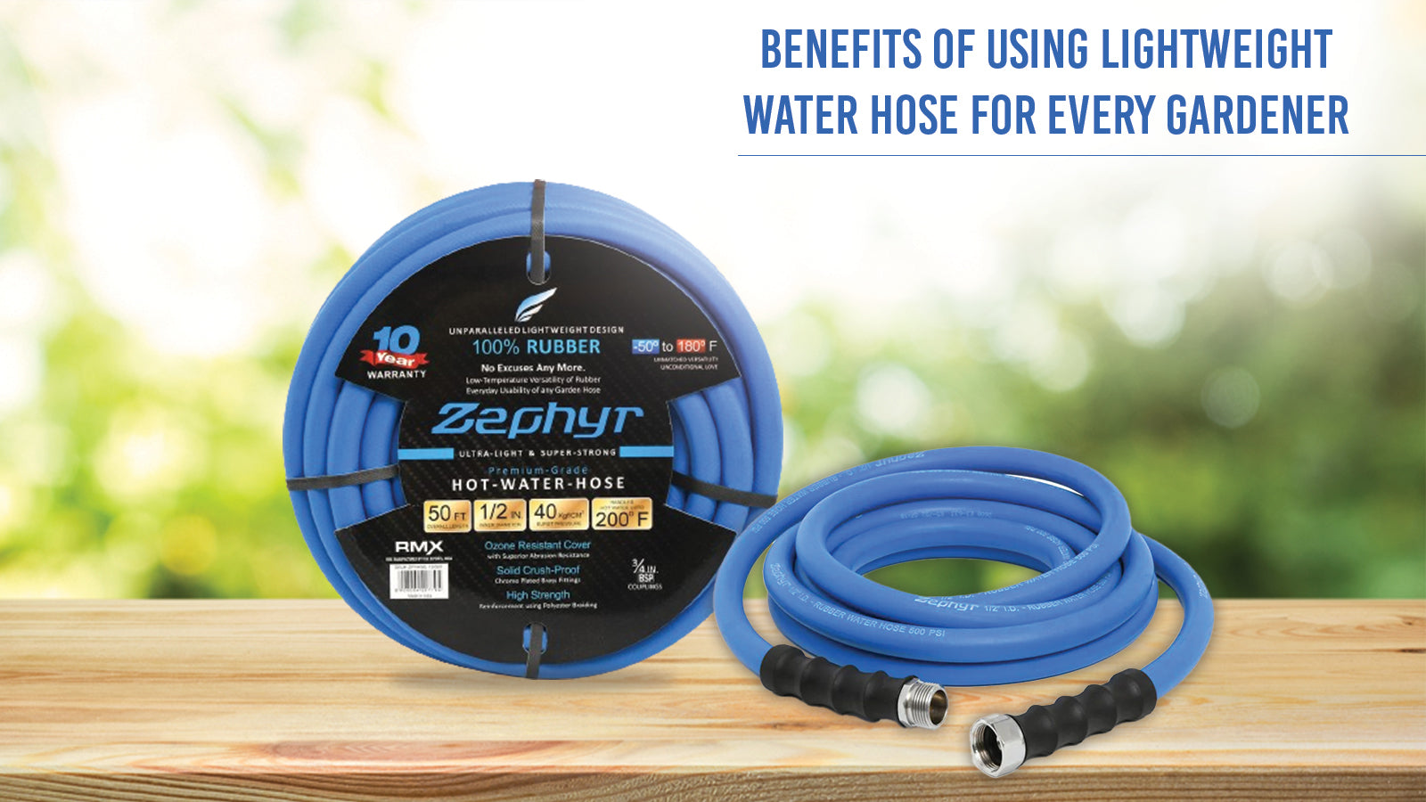 Benefits of Using Lightweight Water Hose for Every Gardener – Zephyr