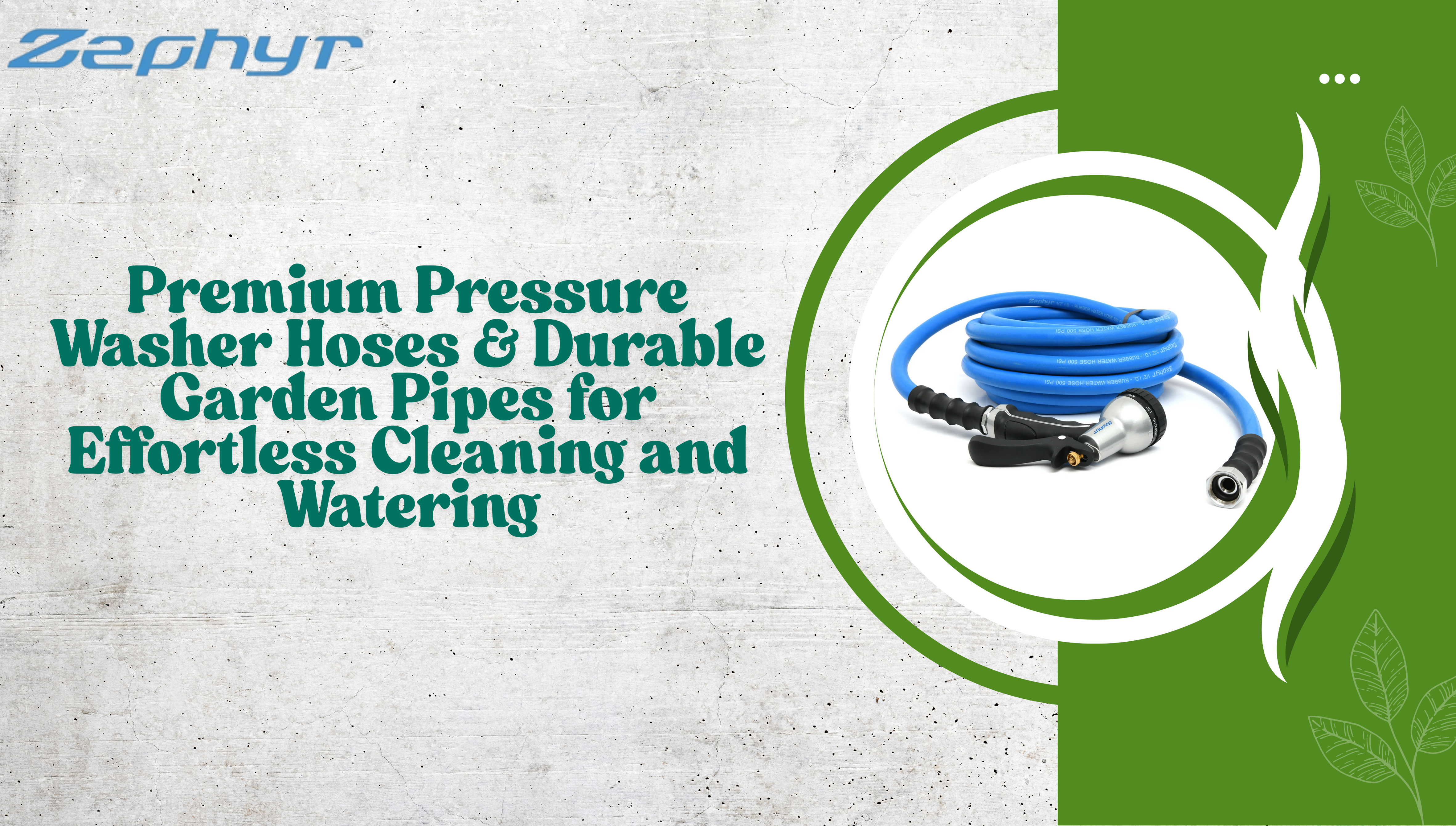 Pressure Washer Hoses & Durable Garden Pipes