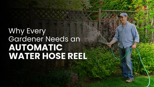 Automatic water hose reel