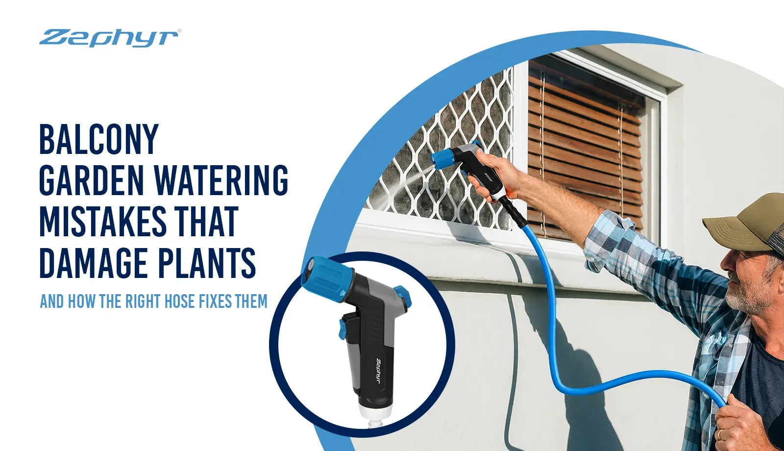 Balcony Garden Watering Mistakes That Damage Plants (And How the Right Hose Fixes Them)
