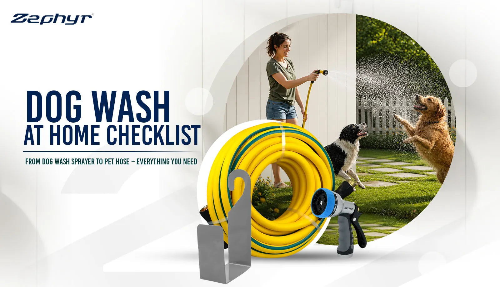 Dog Wash at Home Checklist: From Dog Wash Sprayer to Pet Hose – Everything You Need