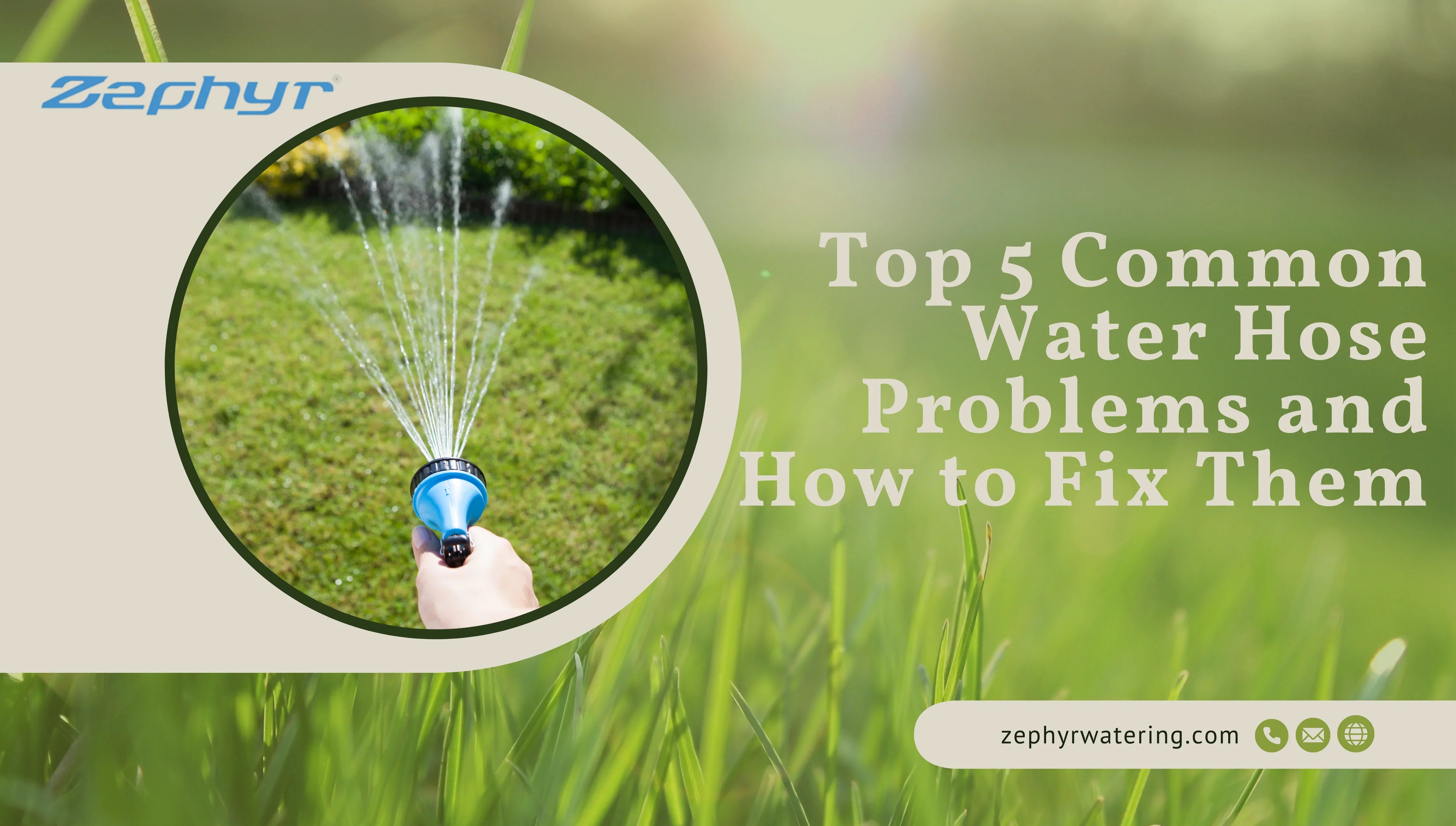 Top 5 Common Water Hose Problems and How to Fix Them