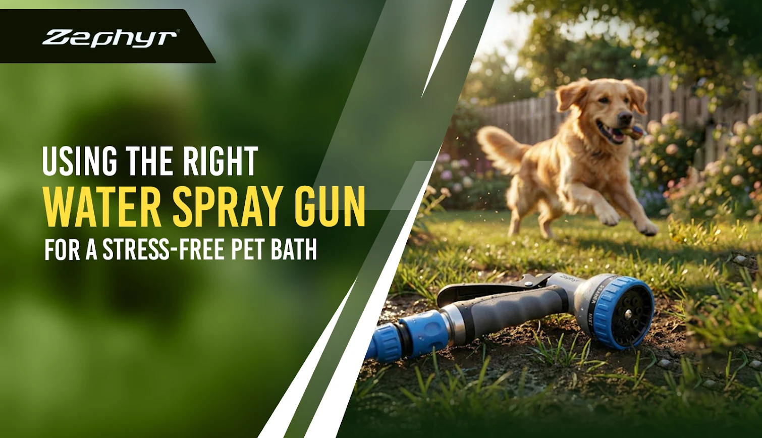 Winter Grooming Guide: Using the Right Water Spray Gun for a Stress-Free Pet Bath