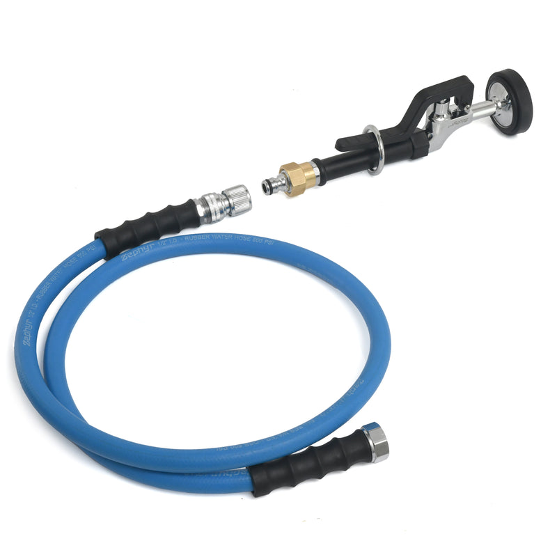 Zephyr Heavy-Duty Pre-Rinse Sprayer (Flat-Head) – Ideal for Kitchens and Commercial Cleaning