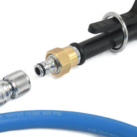 Zephyr Heavy-Duty Pre-Rinse Sprayer (Flat-Head) – Ideal for Kitchens and Commercial Cleaning thumbnail