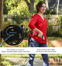 Zephyr Next-Gen Rubber Garden Hose (3/4