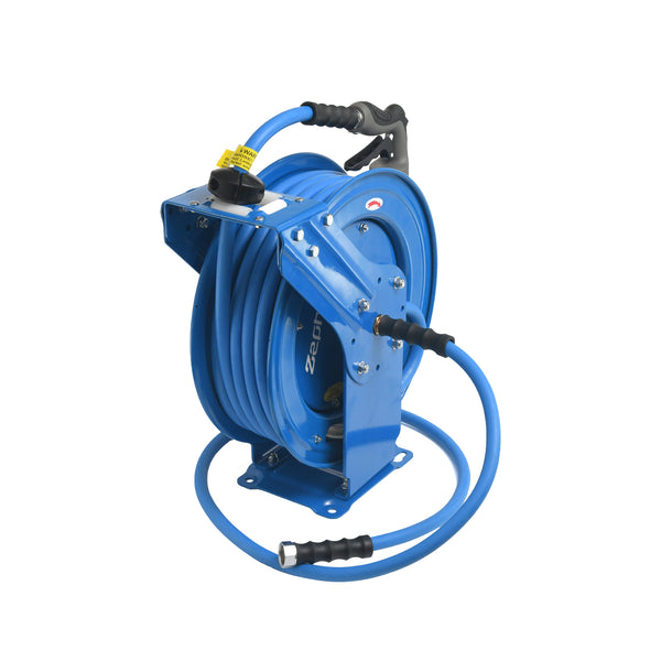 Auto Retractable Heavy Duty Hose Reel 10mm/ 3/8" with Rubber Hose