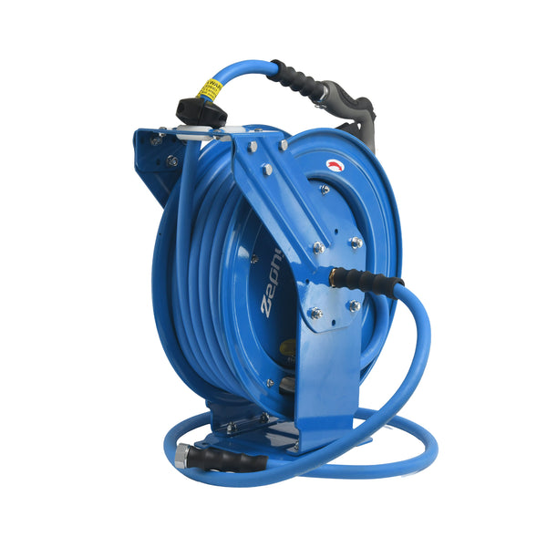 Auto Retractable Heavy Duty Hose Reel 10mm/ 3/8" with Rubber Hose