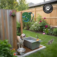 Zephyr Pet Wash Auto Retractable Metal Hose Reel for Home & Outdoor (13mm × 15 M) - Green thumbnail