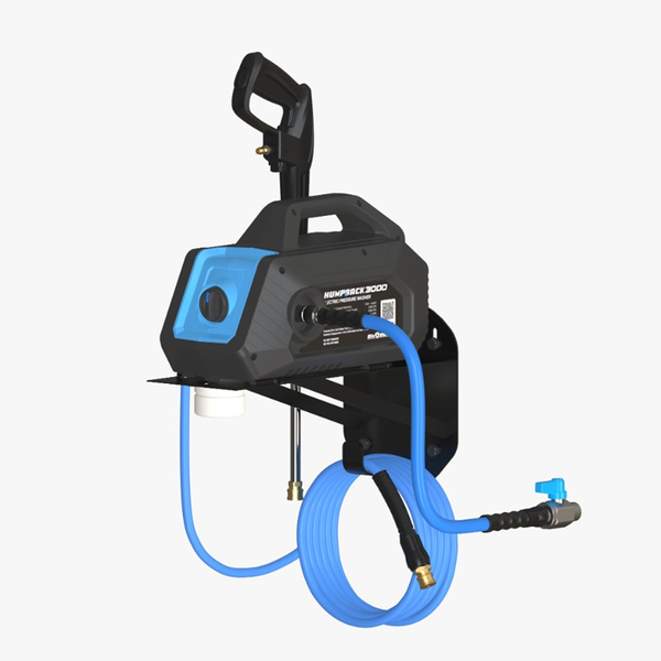 Blushield 2600 PSI High Pressure Washer HumpBack Pump with Accessories – 220V-IND + Inlet Hose (19 mm × 5 Mtr) with BluShield Slayer Hose (6 mm × 7.5 Mtr)