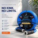 Zephyr Water Hose  25MM (1 Inch) x 20 Meter (65.6 FT) Without Fittings | Heavy Duty Water Hose for Gardening & Industrial Use