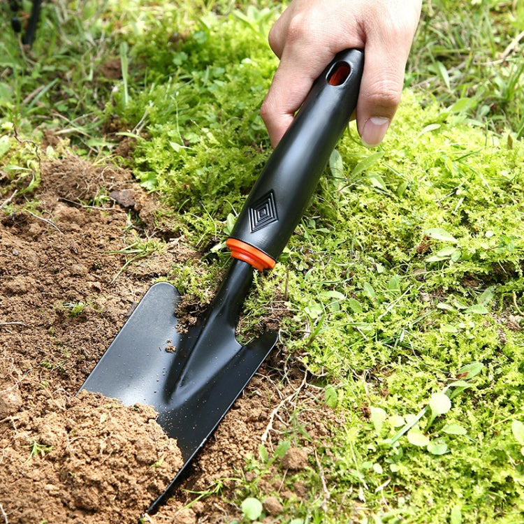 Gardening Tool Planting Digging Narrow Plastic Handle Iron Shovel