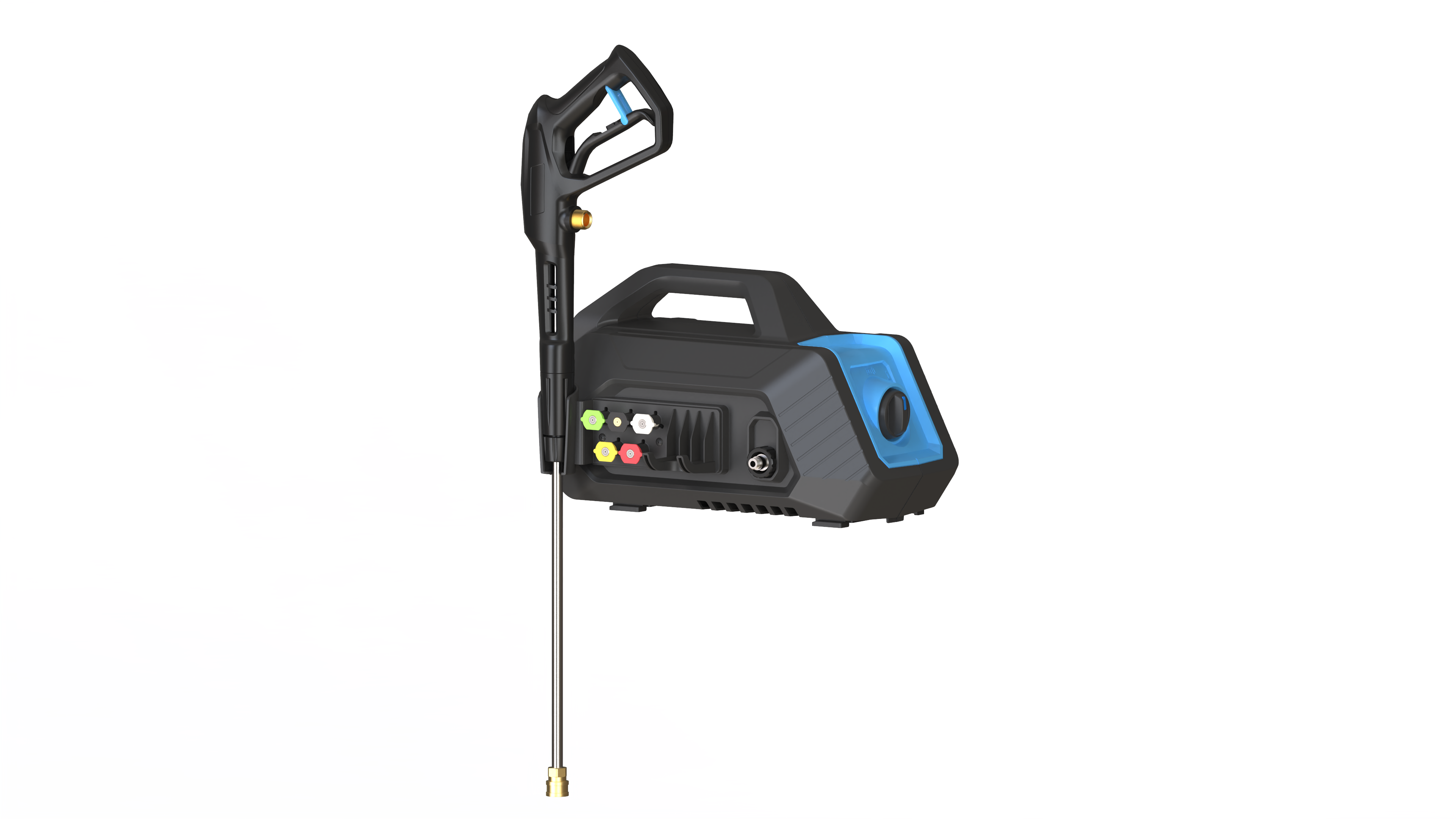 BluShield HumpBack™ 2600 PSI Pressure Washer Motor with Accessories for Home Cleaning (Free 50 Ft Hose)