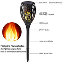96-LED Solar Flame Garden Light – Torch Design for Outdoor Garden and Lawn Decor thumbnail