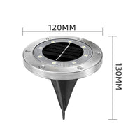 8-LED Solar Garden Light – Intelligent Sensor and Buried Installation thumbnail