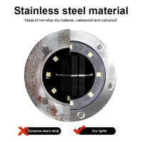 8-LED Solar Garden Light – Intelligent Sensor and Buried Installation thumbnail