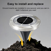 8-LED Solar Garden Light – Intelligent Sensor and Buried Installation thumbnail