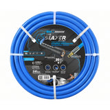 Blu Shield The Slayer Hybrid Pressure Washing Hose 6mm (1/4") x 20m Blue with M22 & Quick Connect – 242 Bar, Non-Marking, Kink-Resistant