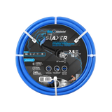 Zephyr Blu Shield The Slayer Hybrid Pressure Washer Hose 13mm (1/2") × 15 m – M22 Connectors, 242 Bar, Non-Marking, Kink-Resistant