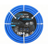 Blu Shield The Slayer Hybrid Pressure Washing Hose 13mm (1/2") x 20m Blue with 1/2" Fixed & Revolving NPT Fittings – 242 Bar, Non-Marking, Kink-Resistant