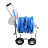 Zephyr Heavy-Duty Water Hose Reel Cart 25mm (1 Inch) x 60mtr (196ft)