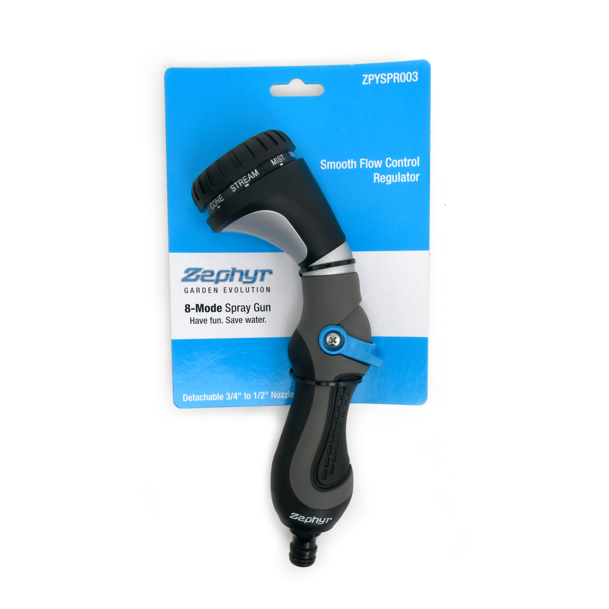 Water Spray Gun for Garden and Washing - with ErgoFlow