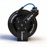 Zephyr Blu Shield The Slayer Auto-Retractable Pressure Washer Hose Reel 10mm (3/8") × 15 m – Single Arm Wall Mount, Standard Fittings, 242 Bar