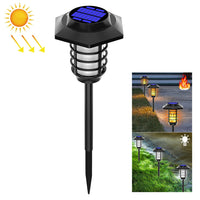 Solar LED Lawn Simulation Flame Lamp (66 LEDs) – Stunning Outdoor Garden Light thumbnail
