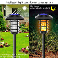 Solar LED Lawn Simulation Flame Lamp (66 LEDs) – Stunning Outdoor Garden Light thumbnail
