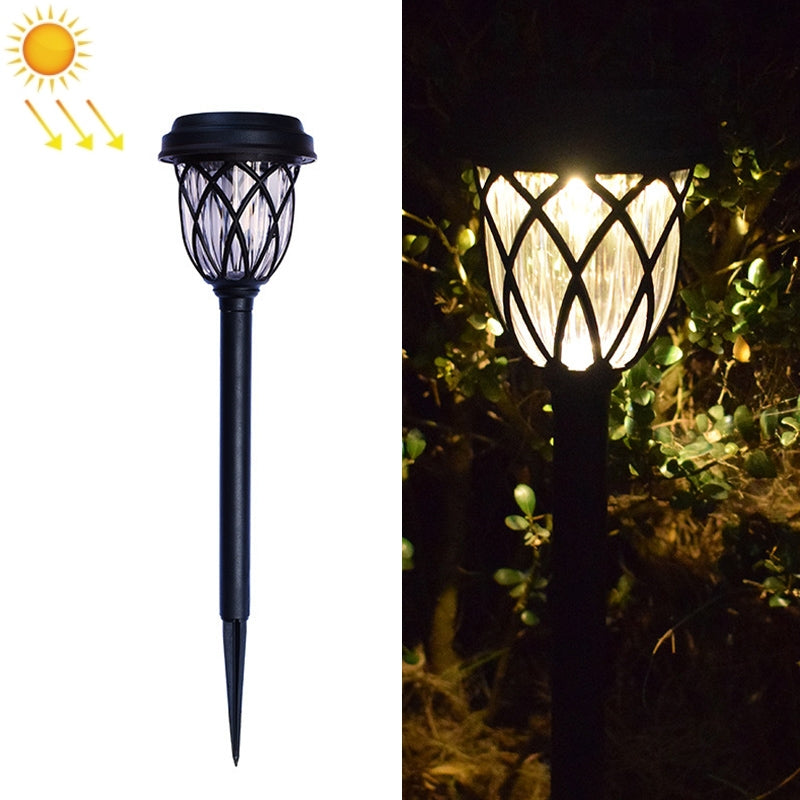 Rainproof Solar LED Lawn Light (White) – Perfect for Outdoor Courtyards