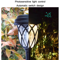 Rainproof Solar LED Lawn Light (White) – Perfect for Outdoor Courtyards thumbnail