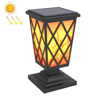 Solar Stigma Flame Lamp for Garden Fences – Elegant LED Landscape Light (N260C) thumbnail