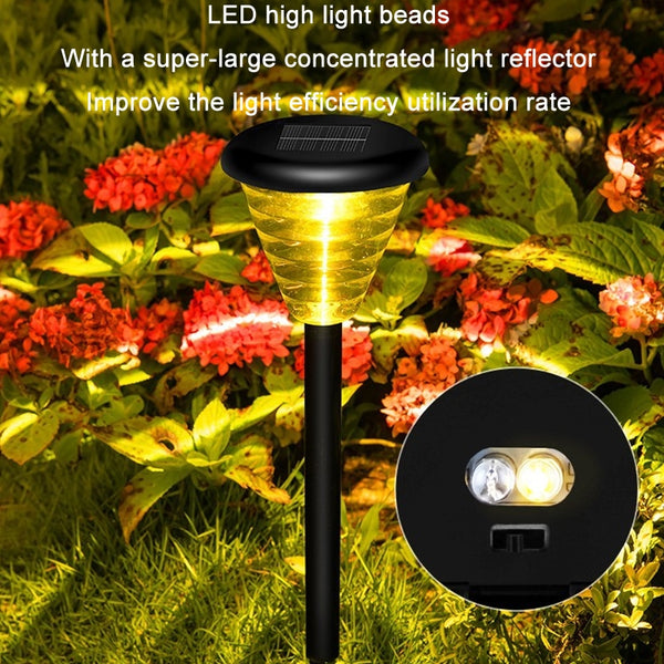 LED Solar Lamp(Warm+Colorful Light)