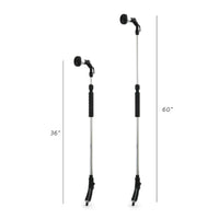 Zephyr 8-Pattern Heavy-Duty Telescopic Watering Wand – Perfect for Reaching Hanging Plants thumbnail