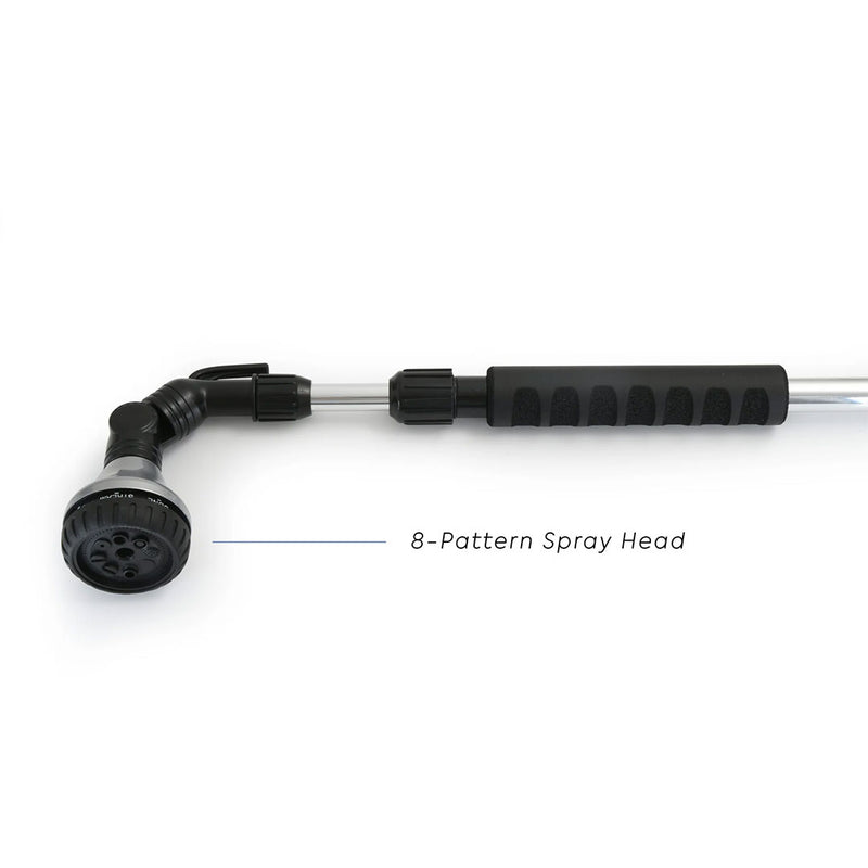 8-Pattern Heavy-Duty Telescopic Watering Wand