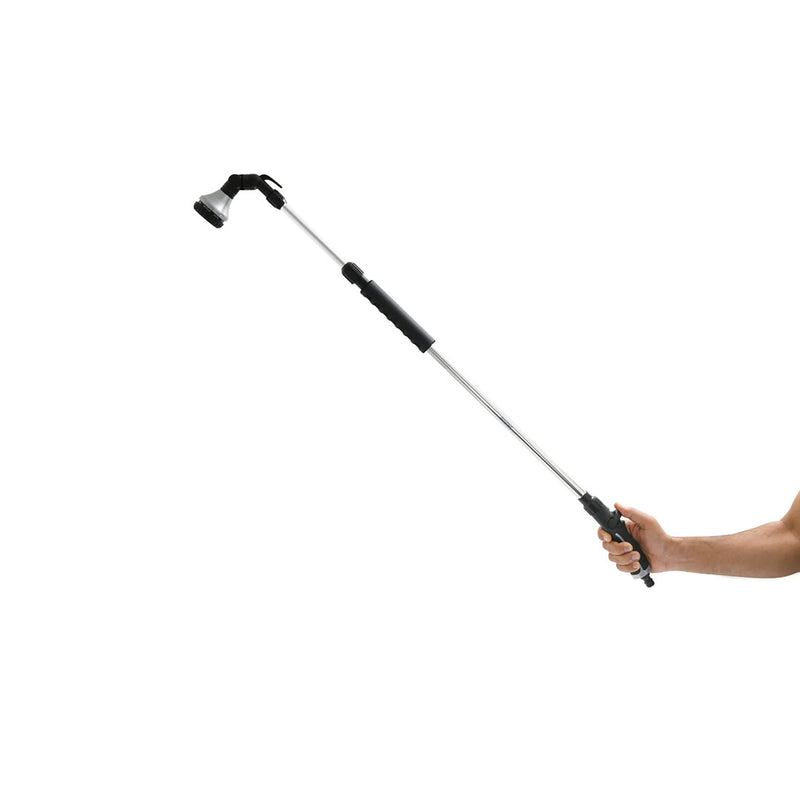 Zephyr 8-Pattern Heavy-Duty Telescopic Watering Wand – Perfect for Reaching Hanging Plants