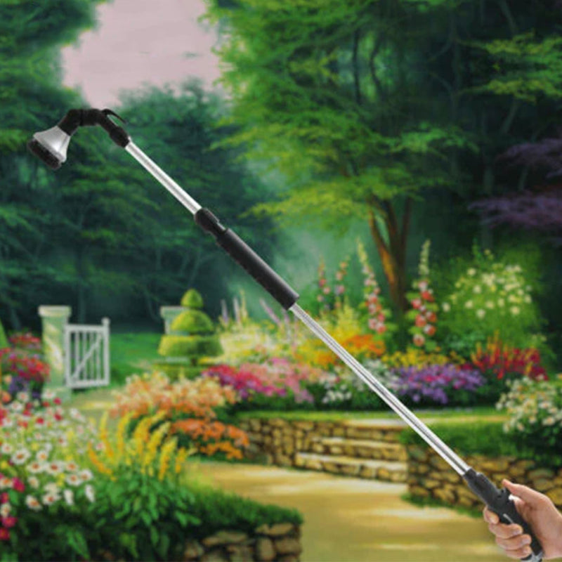 8-Pattern Heavy-Duty Telescopic Watering Wand