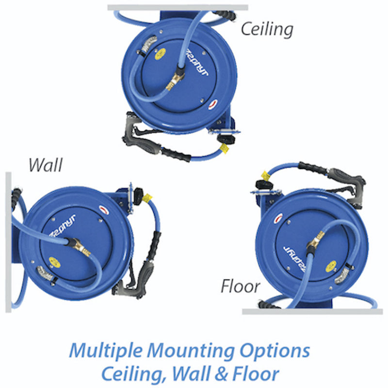 13MM Heavy-Duty Auto-Retractable Water Hose Reel