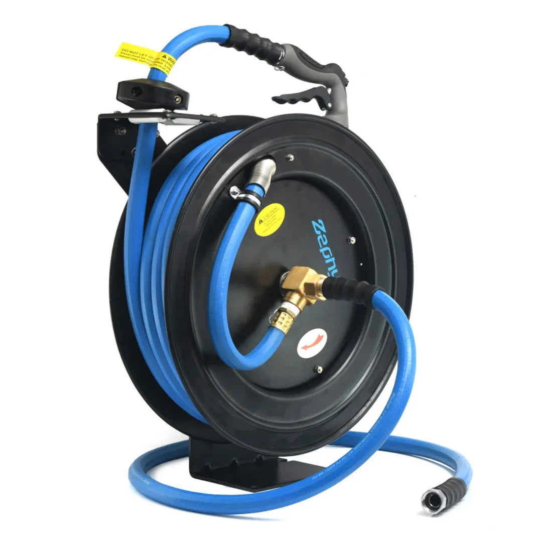 13MM Heavy-Duty Auto-Retractable Water Hose Reel