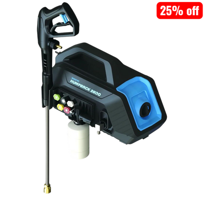 BluShield HumpBack™ 2600 PSI Pressure Washer Motor with Accessories for Home Cleaning (Free 50 Ft Hose)