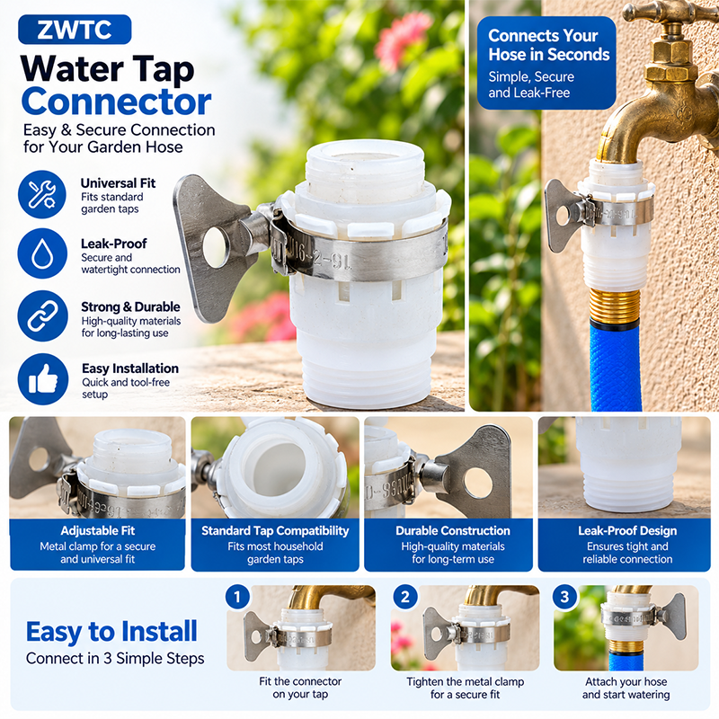 Zephyr Balcony Watering & Wash Kit – Rubber Hose 7.6 m