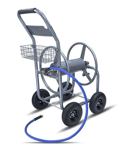 Zephyr Heavy-Duty Garden & Industrial Empty Hose Reel Cart
