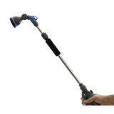 Zephyr 8-Mode Telescopic Water Wand For Garden And Washing - With Ergoflow & Adjustable Length