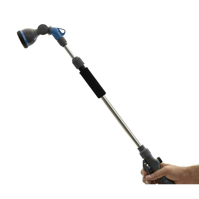 Zephyr 8-Mode Telescopic Water Wand For Garden And Washing - With Ergoflow & Adjustable Length