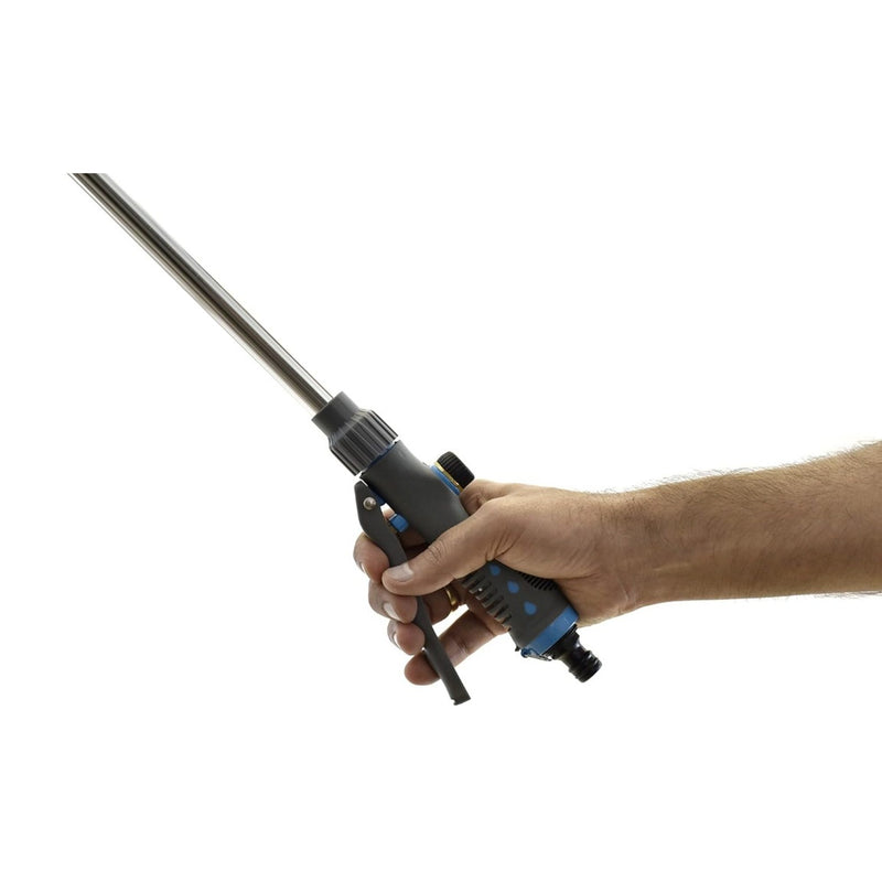 Zephyr 8-Mode Telescopic Water Wand For Garden And Washing - With Ergoflow & Adjustable Length