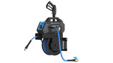 Blu Shield HumpBack 2600PSI All-in-One Pressure Washer System, Auto-Retractable Hose Reel, Industrial Pump, Accessories