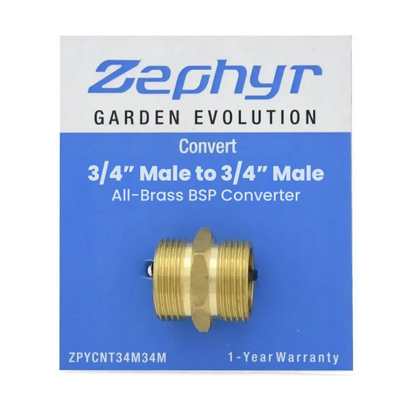 Zephyr Converter Coupling 34MX3/4M Pet Wash Accessories
