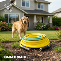 Zephyr Pet Bath Hose for Home Grooming, Flexible Pet Shower Pipe for Dogs & Cats, Leak Proof (13 mm x 8 Mtr) thumbnail