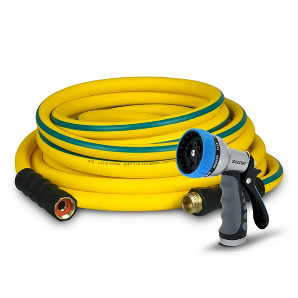 Zephyr Pet Bath Hose for Home Grooming with 9-mode Shower Nozzle, Flexible Pet Shower Pipe for Dogs & Cats, Leak Proof (13 mm x 8 Mtr)