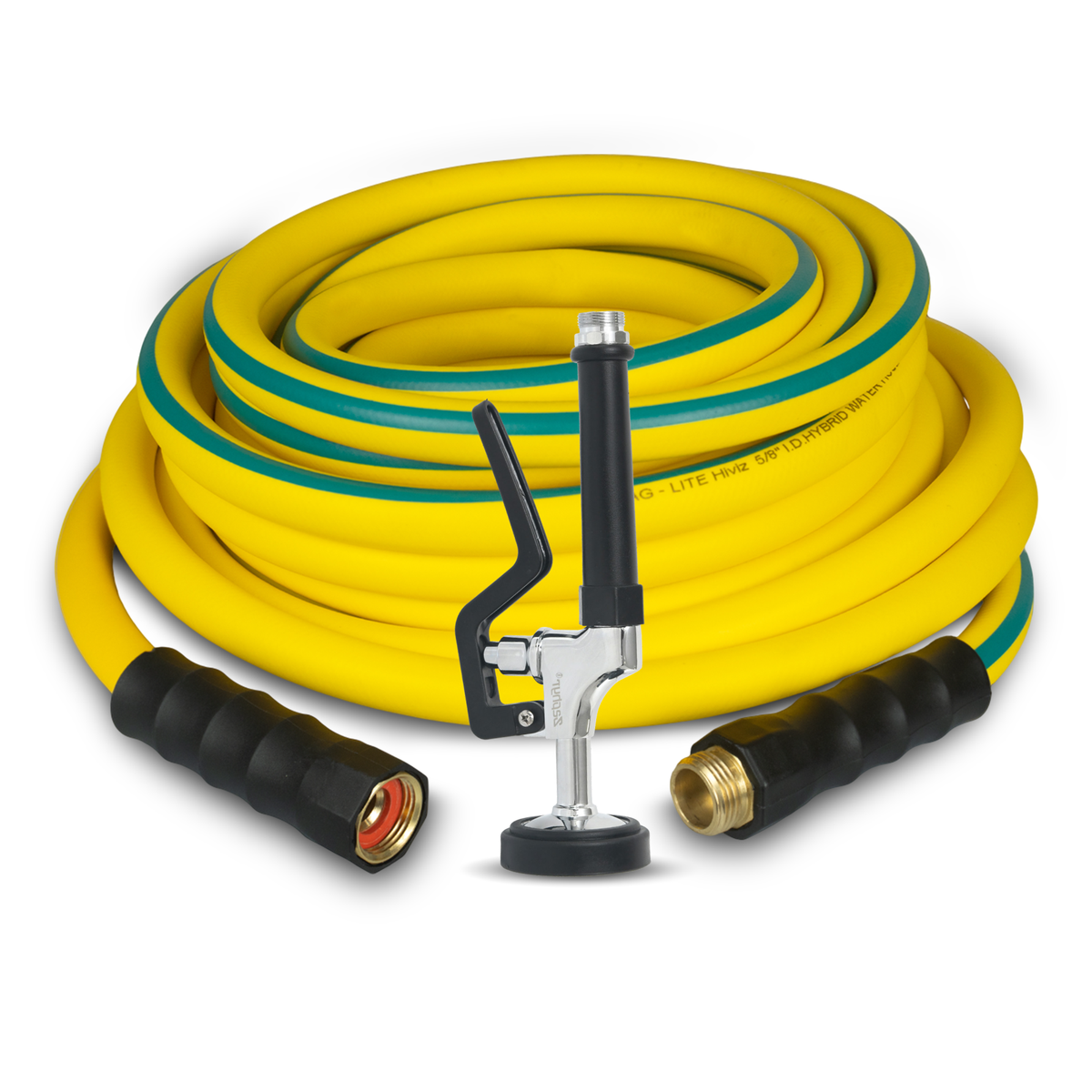 Zephyr Pet Bath Hose for Home Grooming with GentleFlow Shower Nozzle for Dogs & Cats (13 mm x 5 Mtr) Pet Wash Hoses